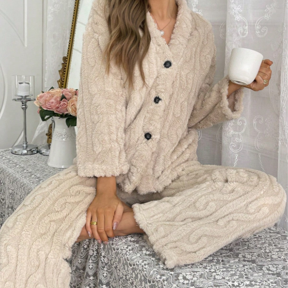 Cardigan Homewear Women Can Pack Twinset Outfit