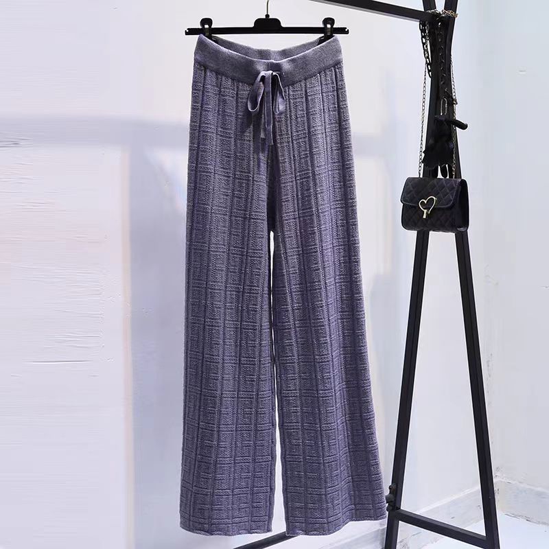 Loose Slimming Mop Draping Pants For Women